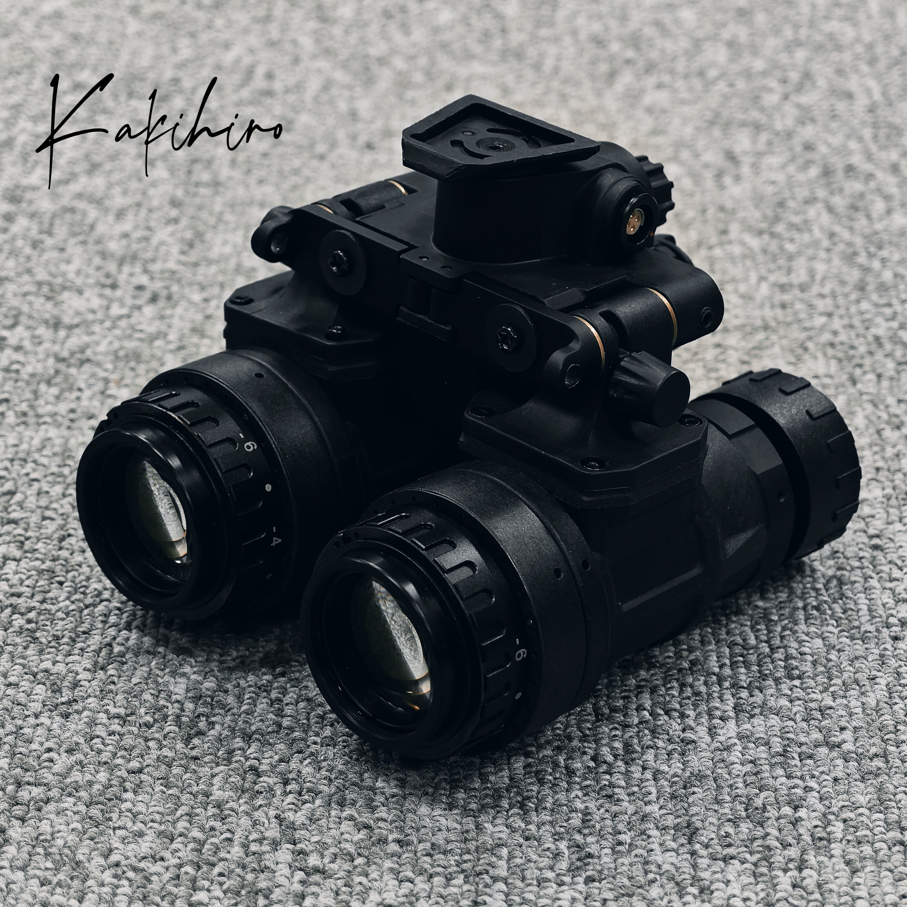 PVS-31スタイル 双眼微光ナイトビジョン グリーン管 サバゲー PVS-31 微光ナイトビジョン 双眼 Gen2+ FOM約1200 (グリーン管